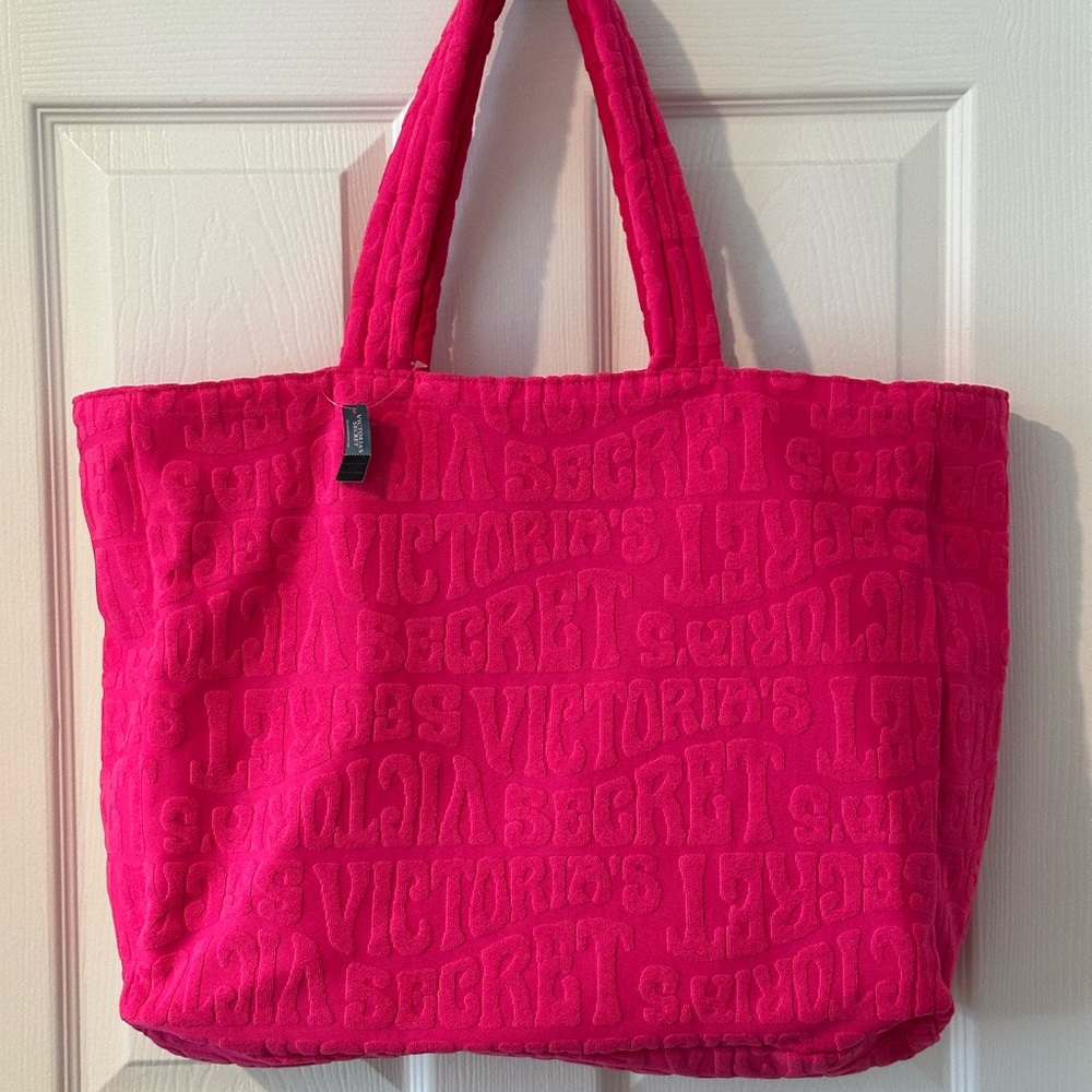 Victoria's Secret Pink Textured Tote Bag